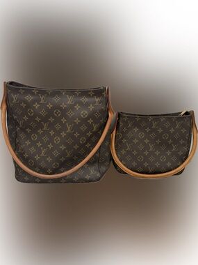 Louis Vuitton Looping MM & GM Friends / Sisters /Mother& Daughter, looping set